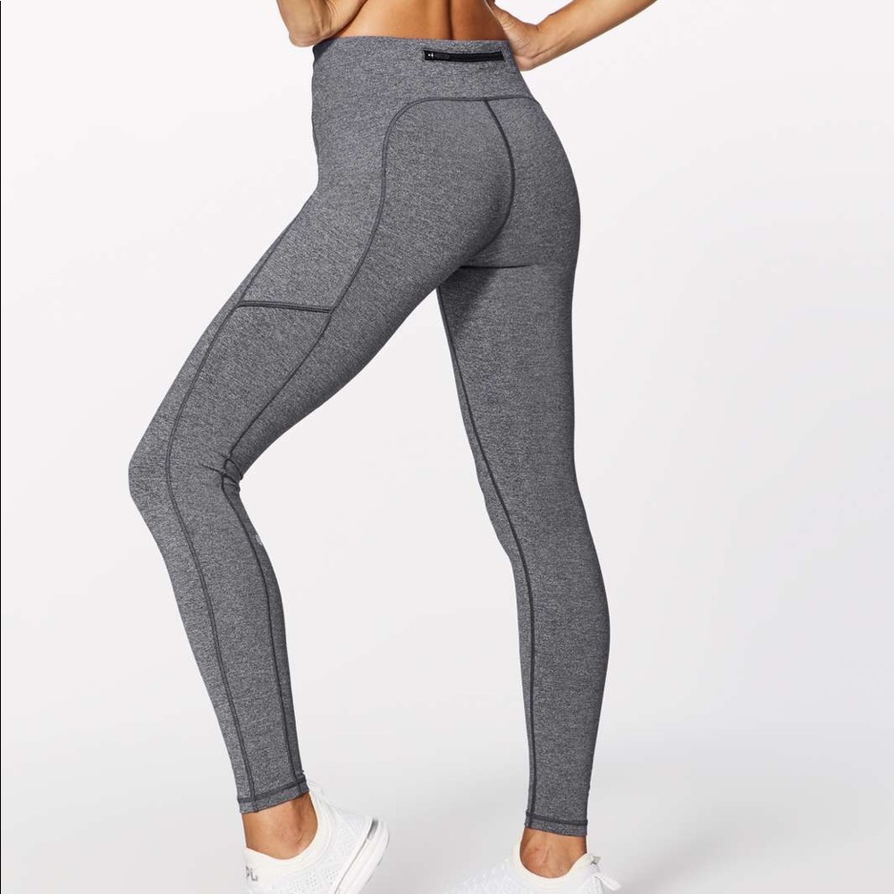 Lululemon Grey Speed Up Tight
